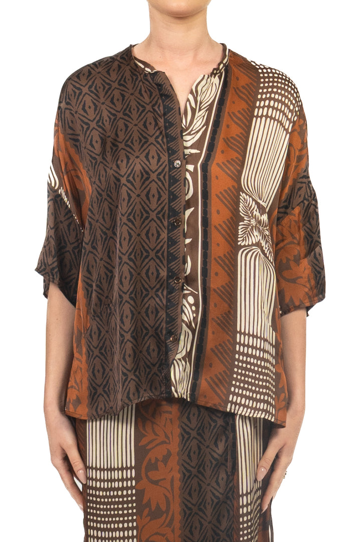 Vicolo - Camicia mezza manica fantasia  Art. TAB2982