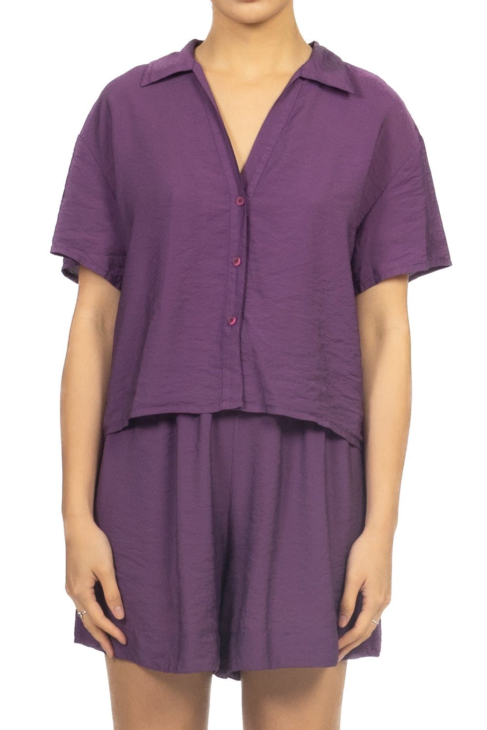 Tensione In - Camicia corta goffrata Art. 45184V78