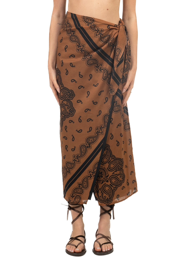 Tensione In - Gonna lunga pareo fantasia bandana Art. 39647