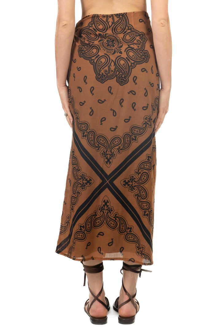 Tensione In - Gonna lunga pareo fantasia bandana Art. 39647