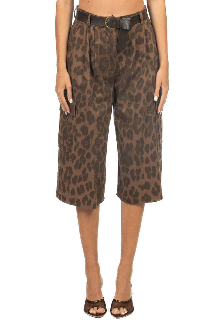 Vicolo - Bermuda cargo animalier Art. TAB2784