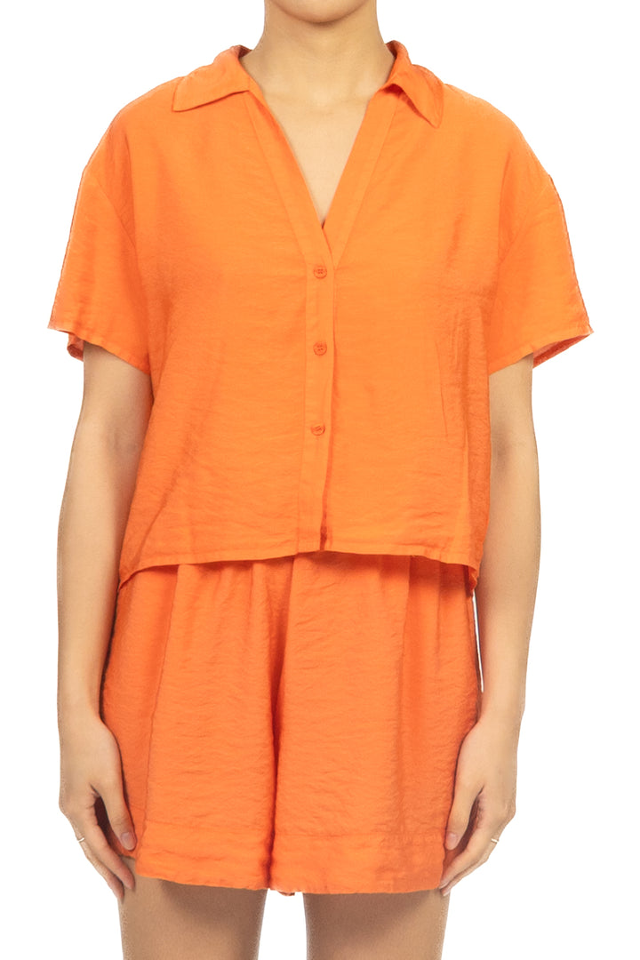 Tensione In - Camicia corta goffrata Art. 45184V78