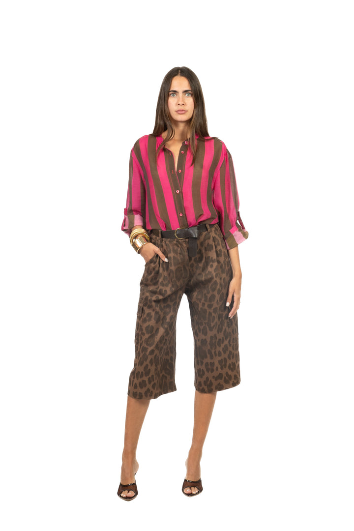 Vicolo - Bermuda cargo animalier Art. TAB2784