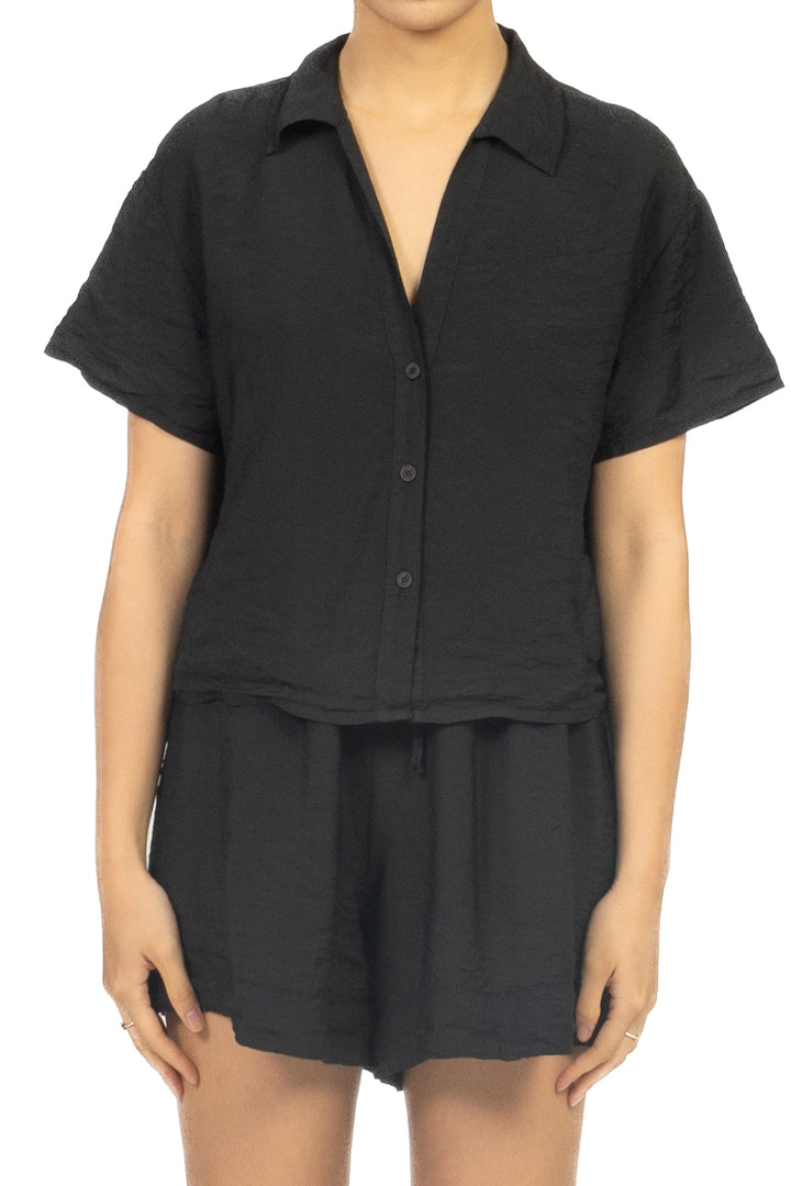 Tensione In - Camicia corta goffrata Art. 45184V78
