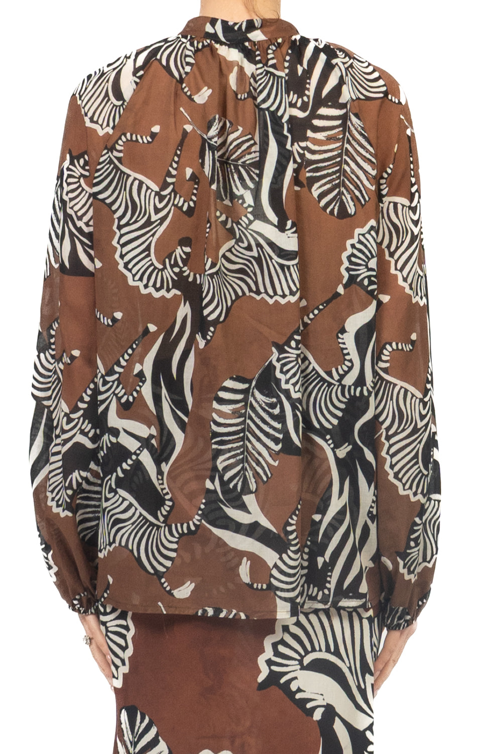 Tensione In - Camicia fantasia zebra Art. 39683
