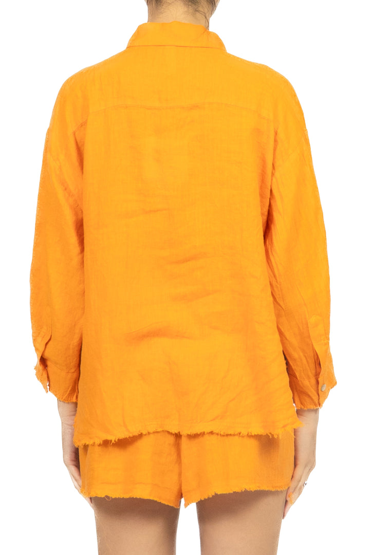 Tensione In - Completo camicia e shorts in lino Art. S26XJ95