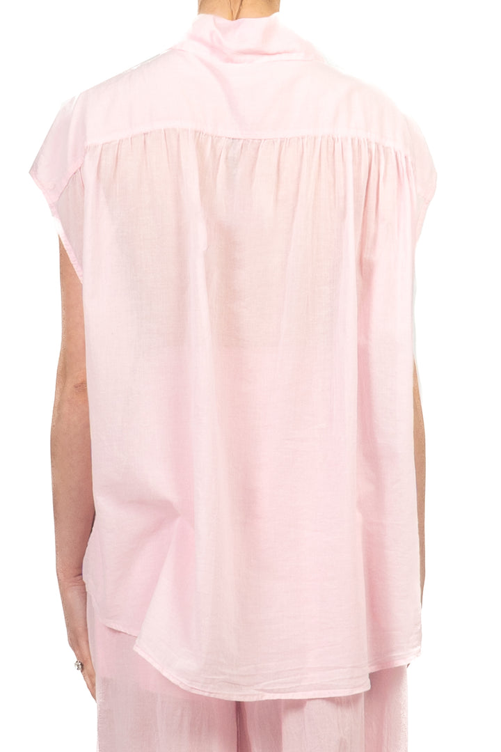 Tensione In - Camicia in mussola smanicata Art. PE260347