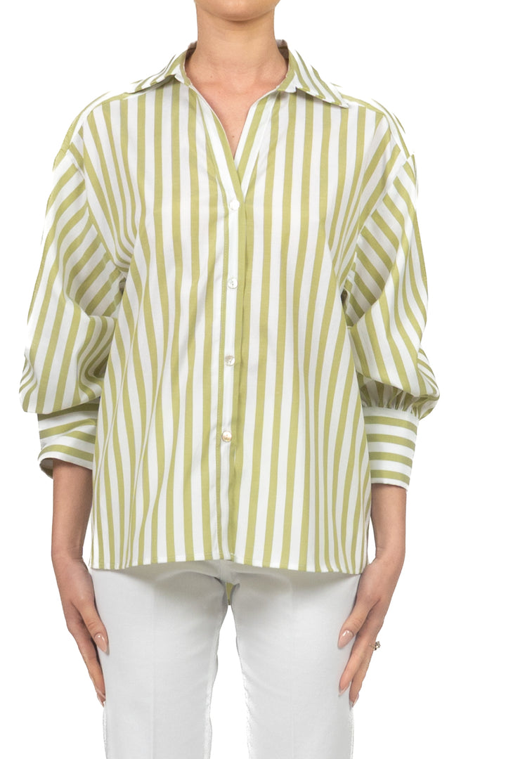 Vicolo - Camicia rigata manica 3/4 Art. TAB2989