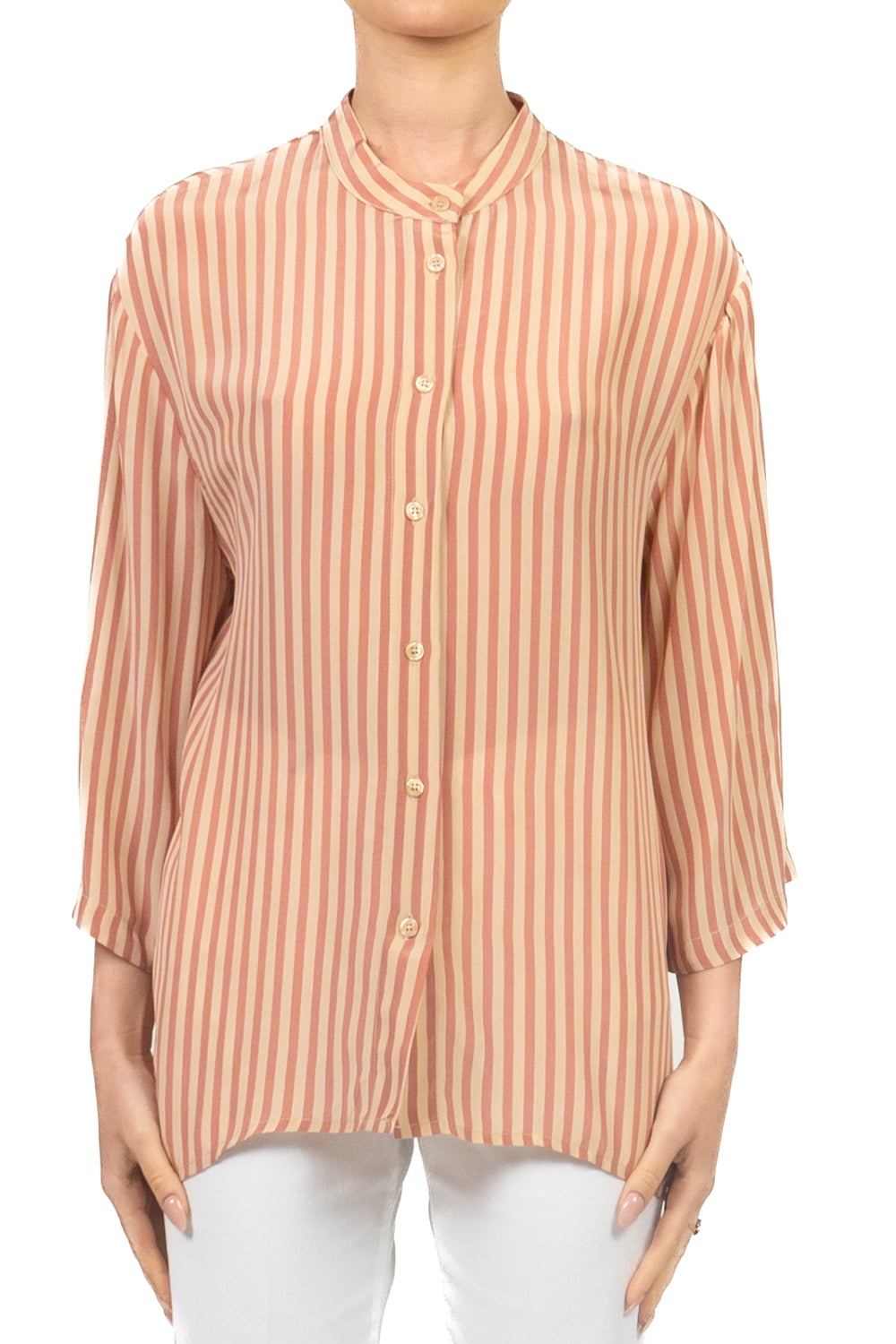 Dixie - Camicia rigata manica 3/4 Art. CFRN1IG