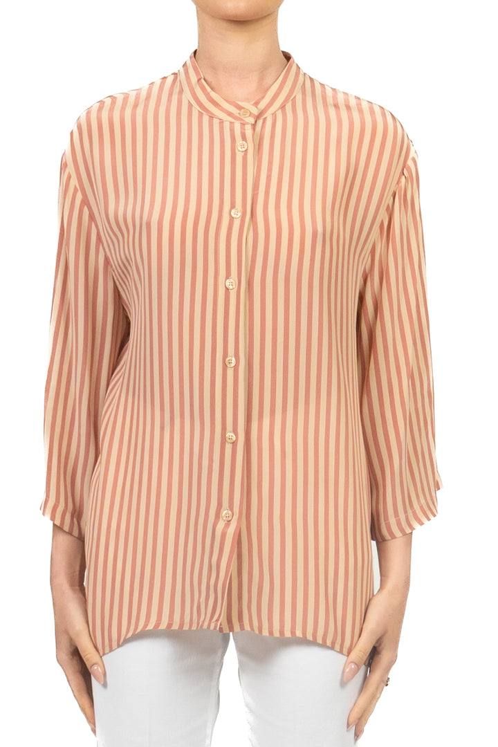 Dixie - Camicia rigata manica 3/4 Art. CFRN1IG