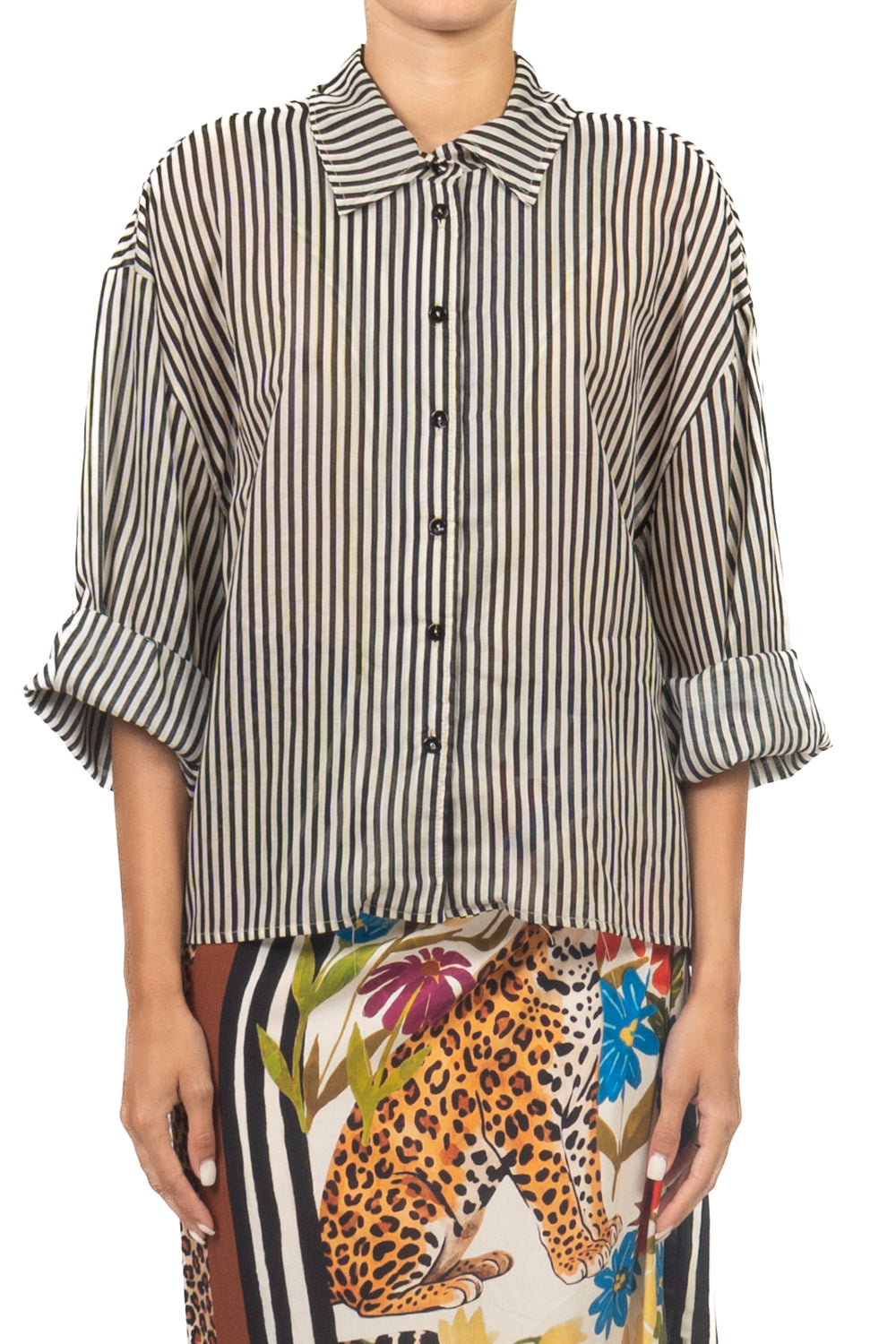 Tensione In - Camicia rigata Art. 39681