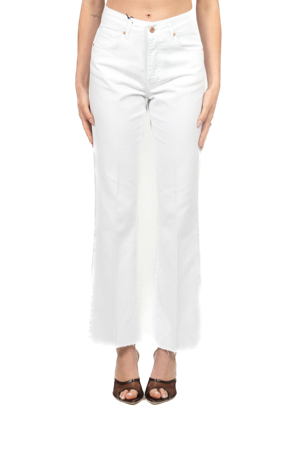 Tensione In - Jeans a trombetta taglio vivo Art. CJ12735