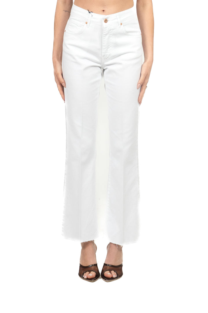Tensione In - Jeans a trombetta taglio vivo Art. CJ12735