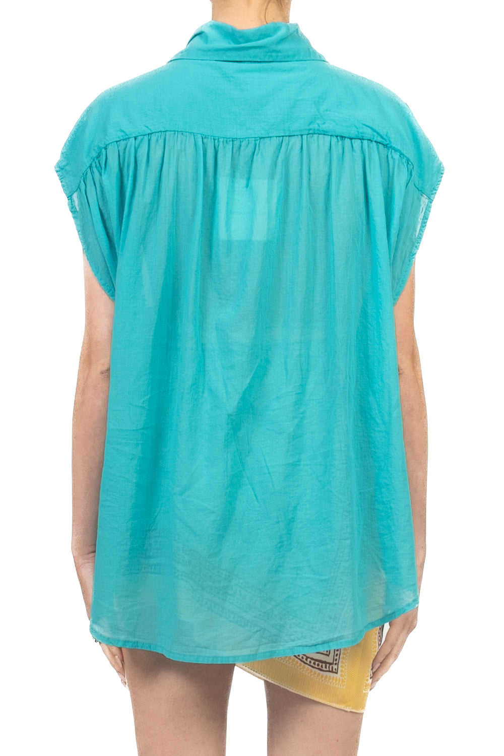 Tensione In - Camicia in mussola smanicata Art. PE260347