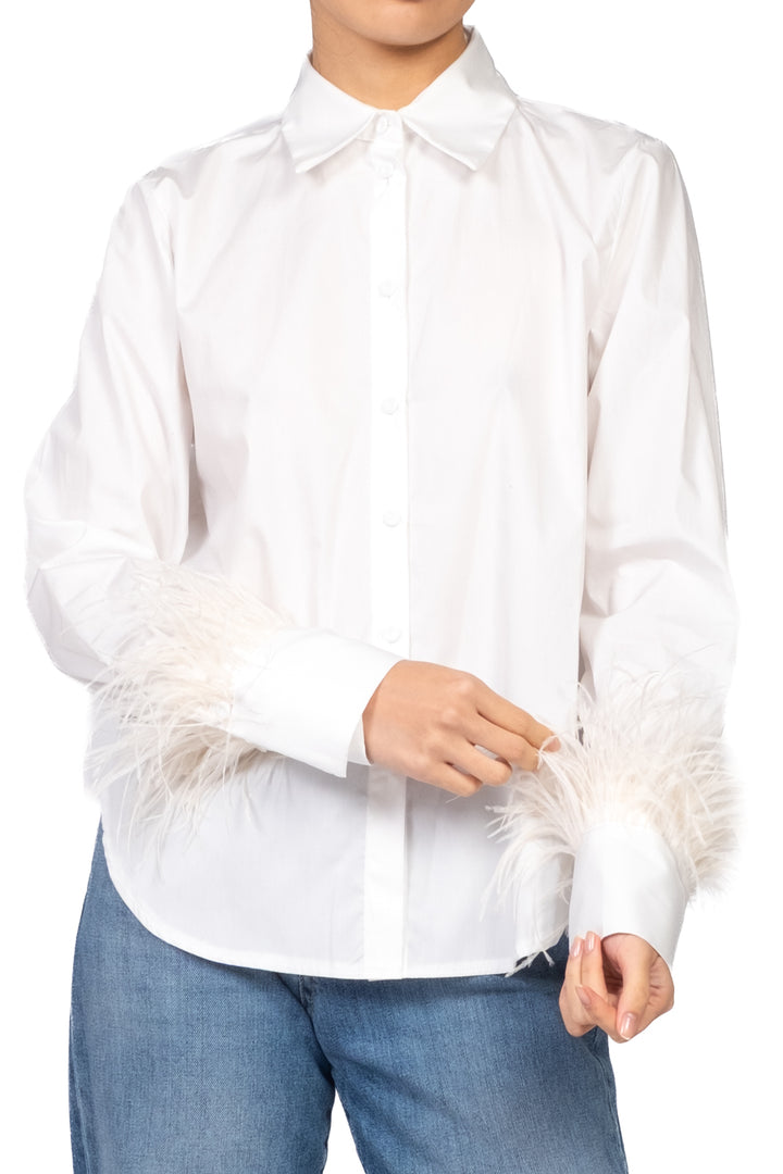 Tensione in - Camicia maniche piume Art. W26C577