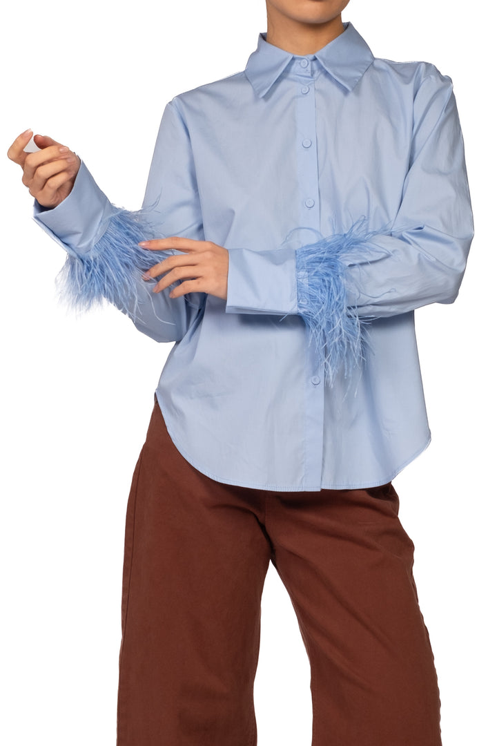 Tensione in - Camicia maniche piume Art. W26C577