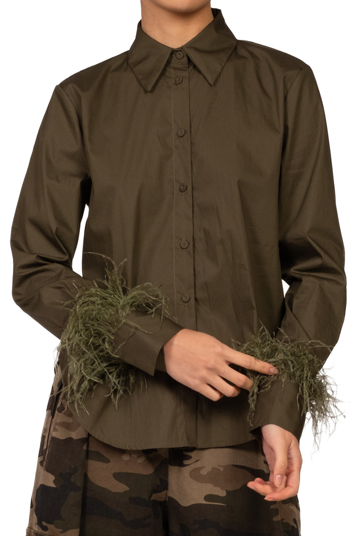 Tensione in - Camicia maniche piume Art. W26C577