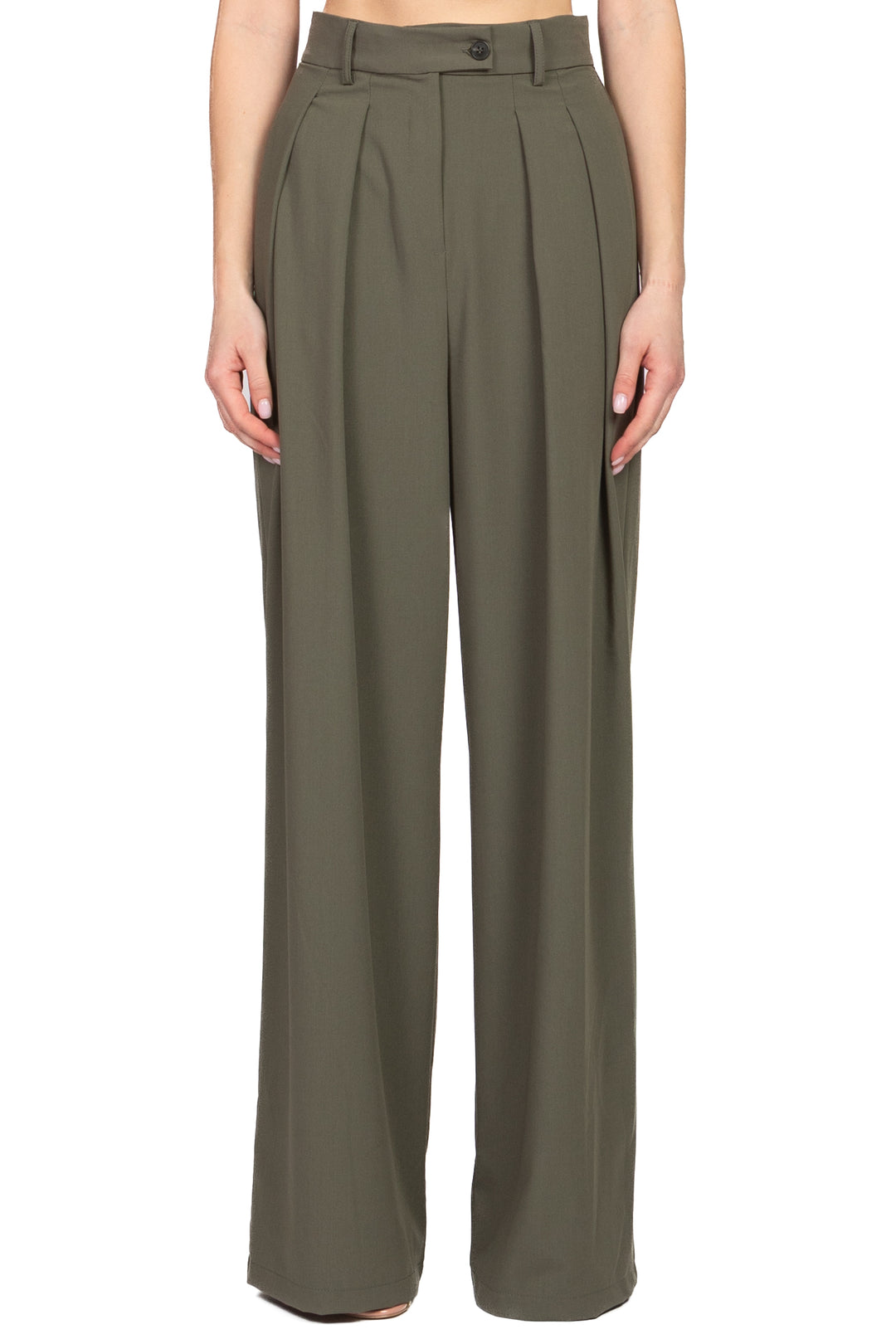 Tensione In - Pantalone palazzo chiusura asimmetrica Art. 26P4364