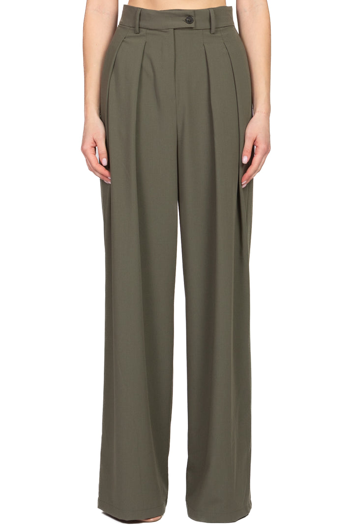 Tensione In - Pantalone palazzo chiusura asimmetrica Art. 26P4364