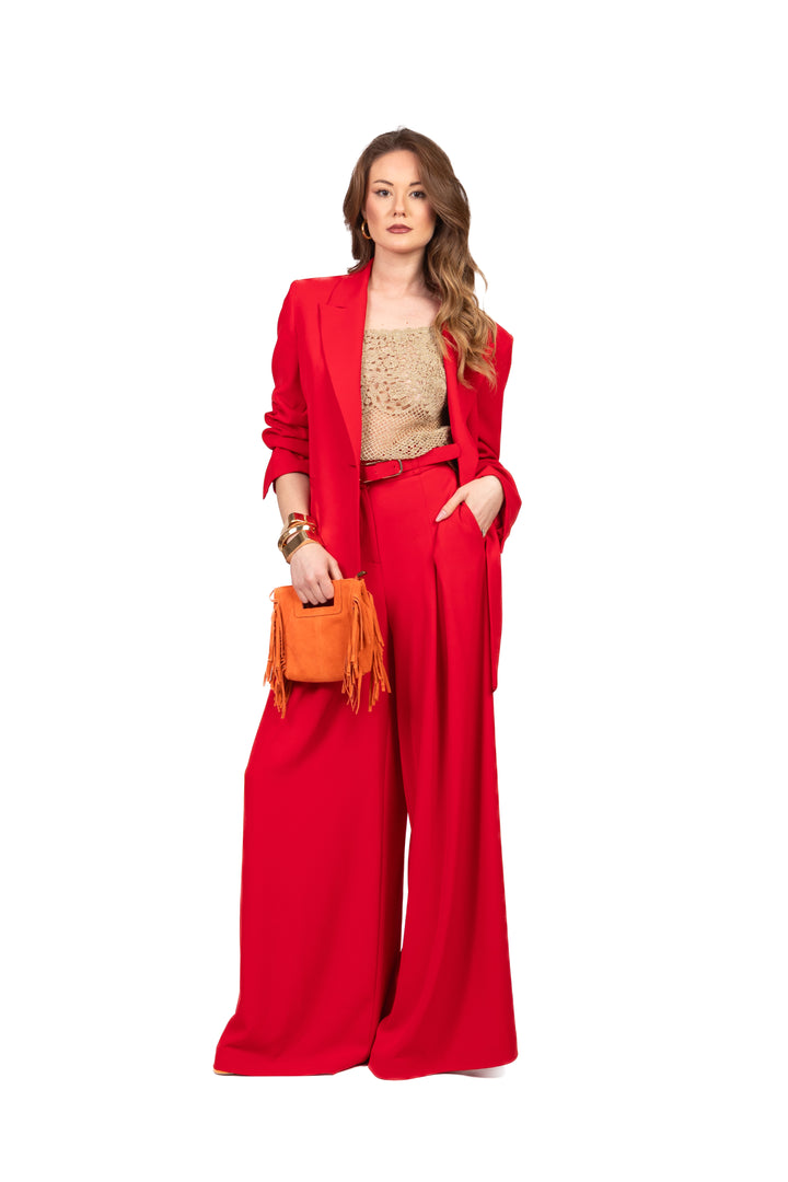 Imperial - Pantalone palazzo con cintura Art. PEZ3LHXC