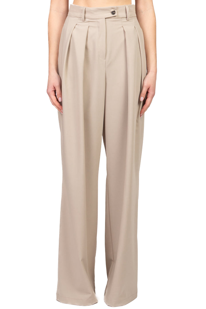 Tensione In - Pantalone palazzo chiusura asimmetrica Art. 26P4364