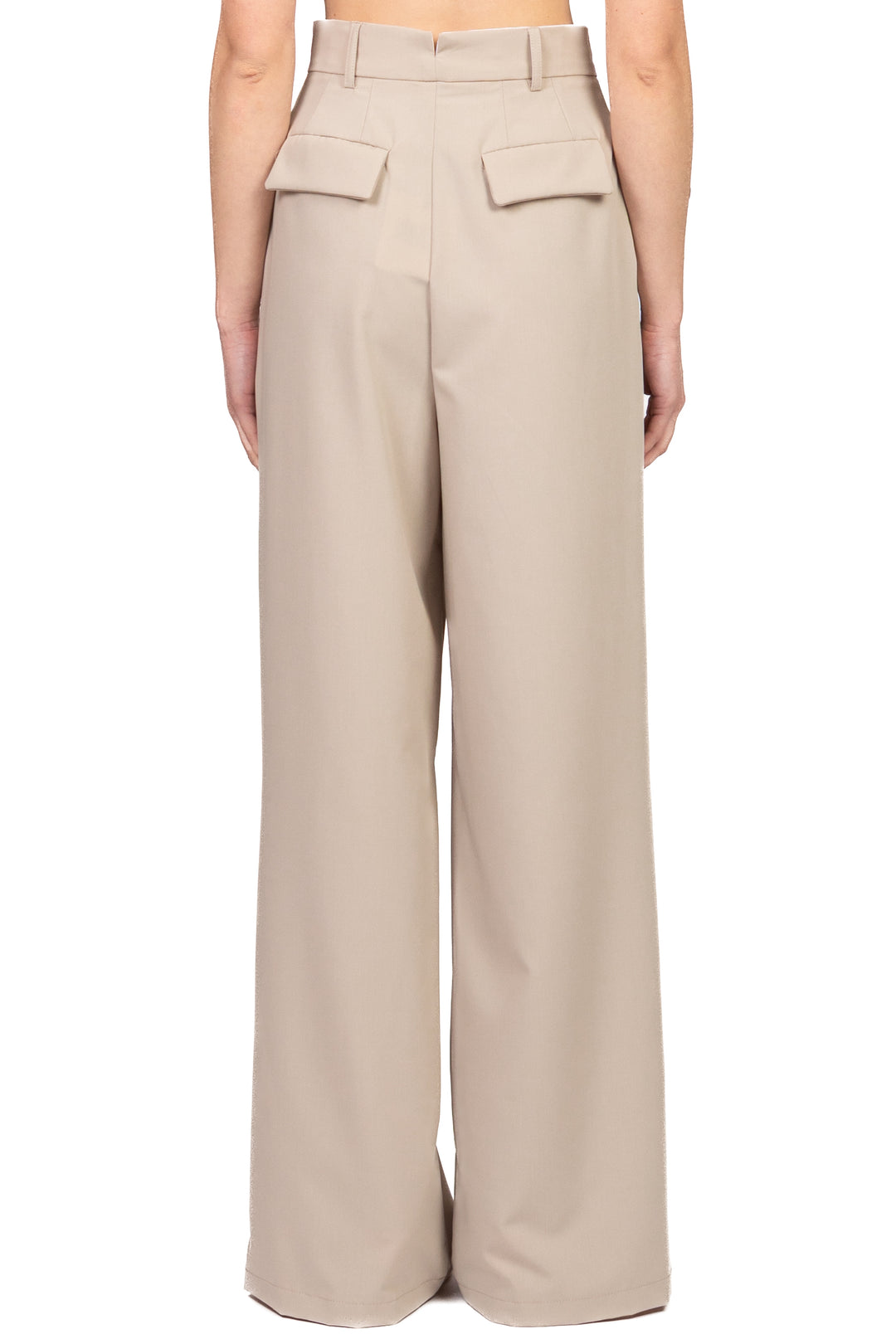Tensione In - Pantalone palazzo chiusura asimmetrica Art. 26P4364