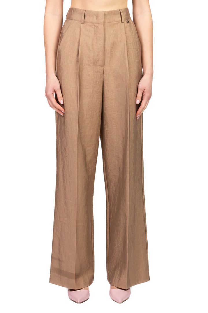 Dixie - Pantalone palazzo con pinces Art. P845A198