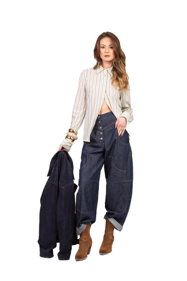 Tensione In - Camicia bacchettata Art. 1217PE26