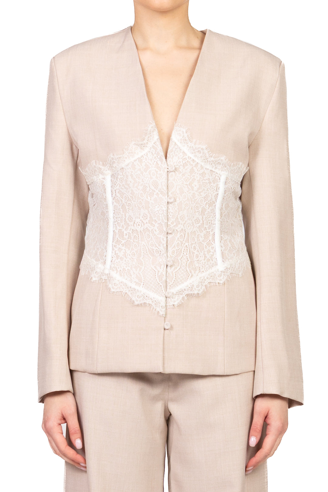 Vicolo - Blazer inserti in pizzo Art. TAB1458
