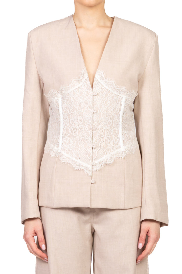 Vicolo - Blazer inserti in pizzo Art. TAB1458