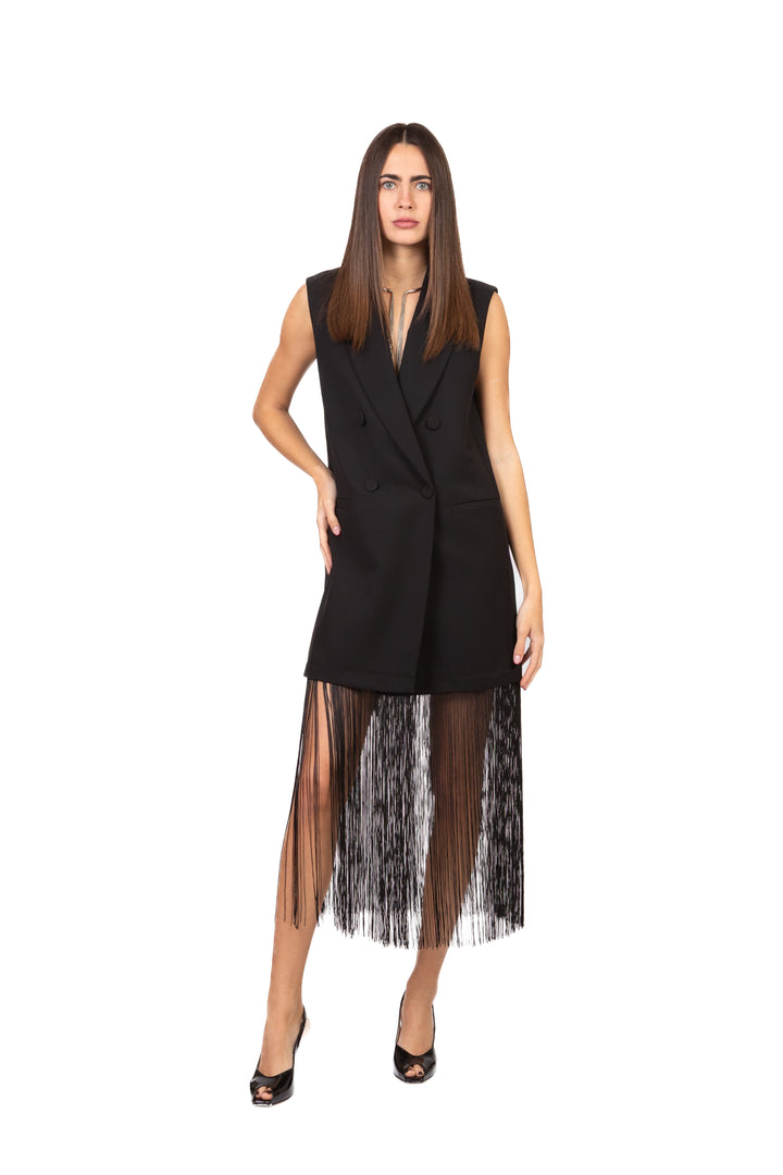 Imperial - Abito gilet con frange Art. AGBXLLN