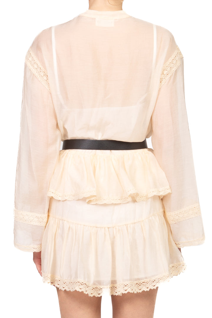 Vicolo - Abito mini con inserti macramè Art. TAB1541