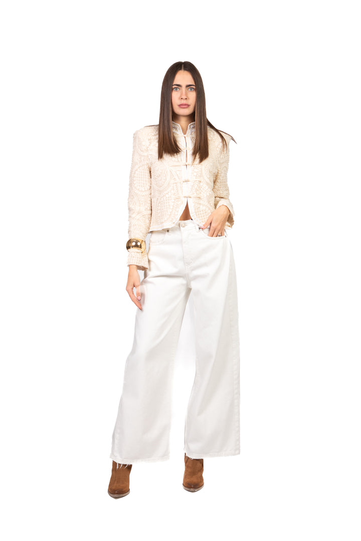 Tensione In - Jeans palazzo con tasconi Art. GIUSI-PAINT
