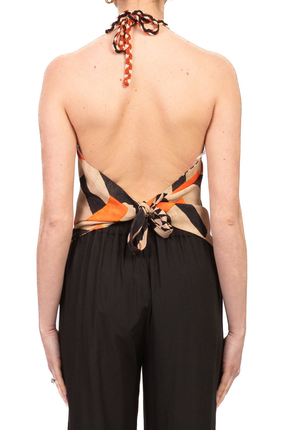 Dixie - Top fazzoletto fantasia Art. RAVG1CMA