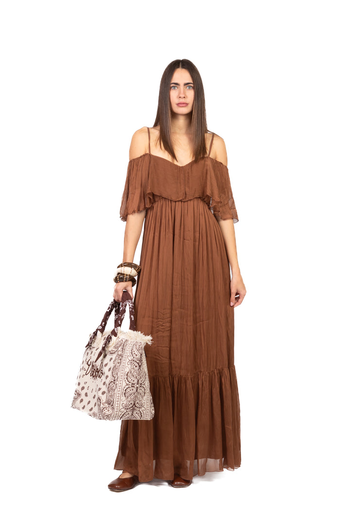 Dixie - Abito shiffer con balze Art. A207A015A