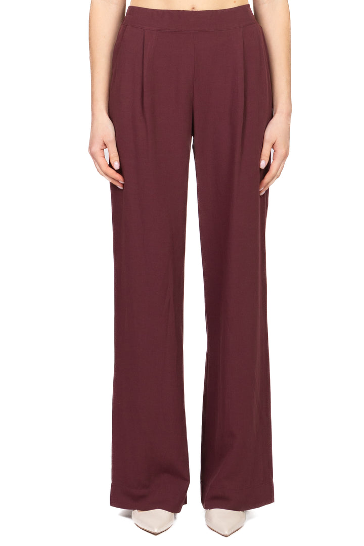 Dixie - Pantalone palazzo misto lino Art. PDPIUDMA