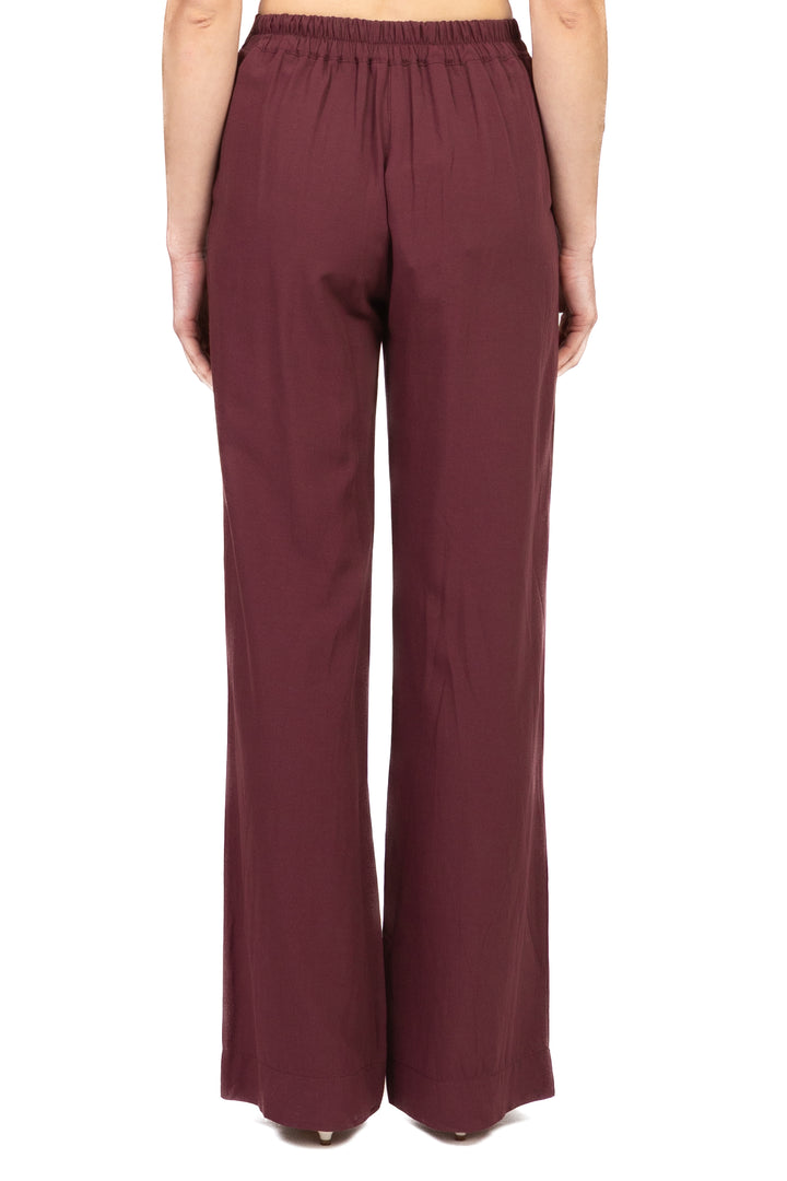 Dixie - Pantalone palazzo misto lino Art. PDPIUDMA