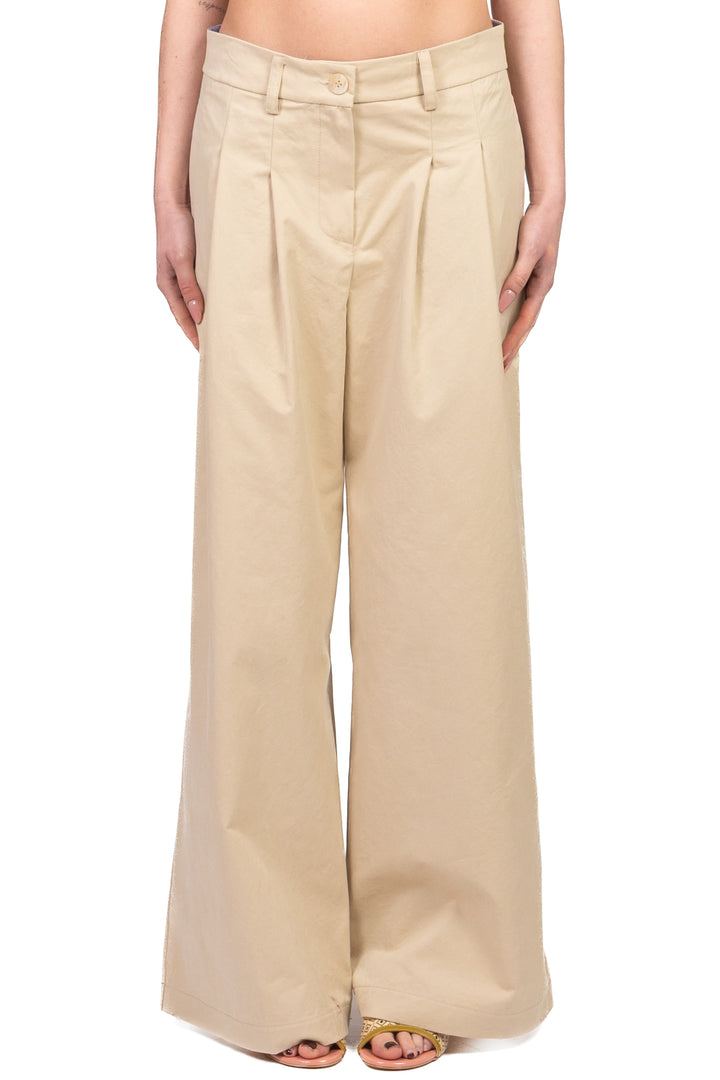 Tensione In - Pantalone palazzo con pinces Art. NV1108