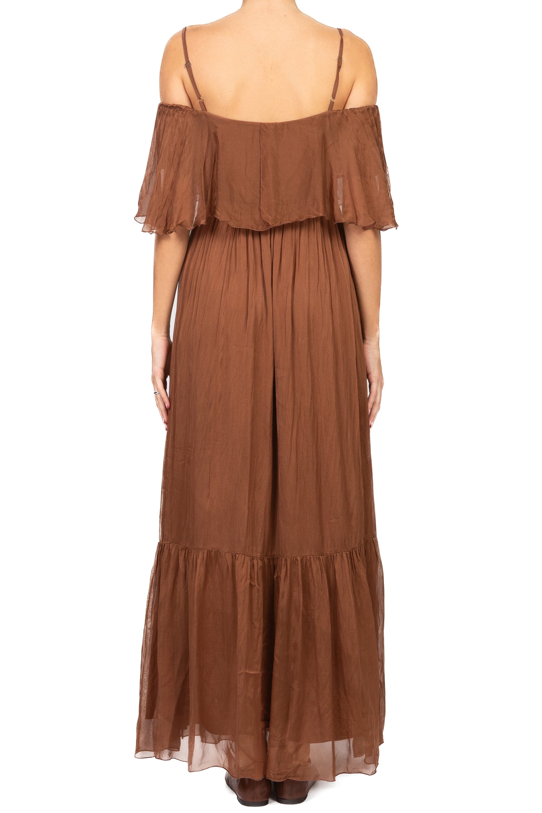 Dixie - Abito shiffer con balze Art. A207A015A