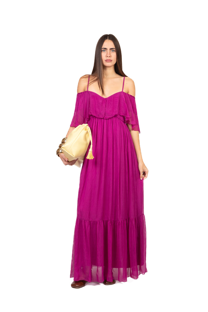 Dixie - Abito shiffer con balze Art. A207A015A