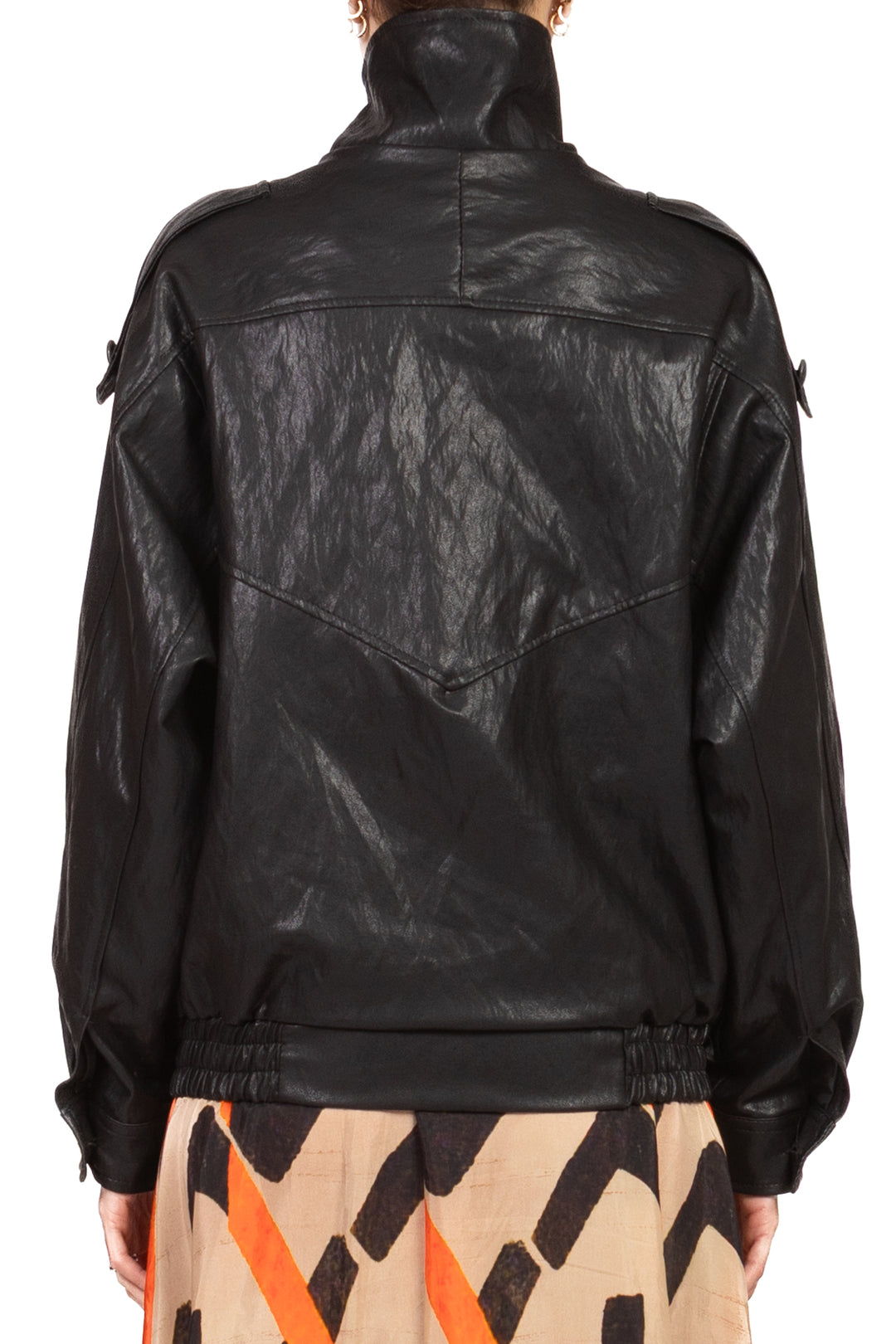 Have One - Bomber ecopelle chiusura asimmetrica Art. JFW-Q082