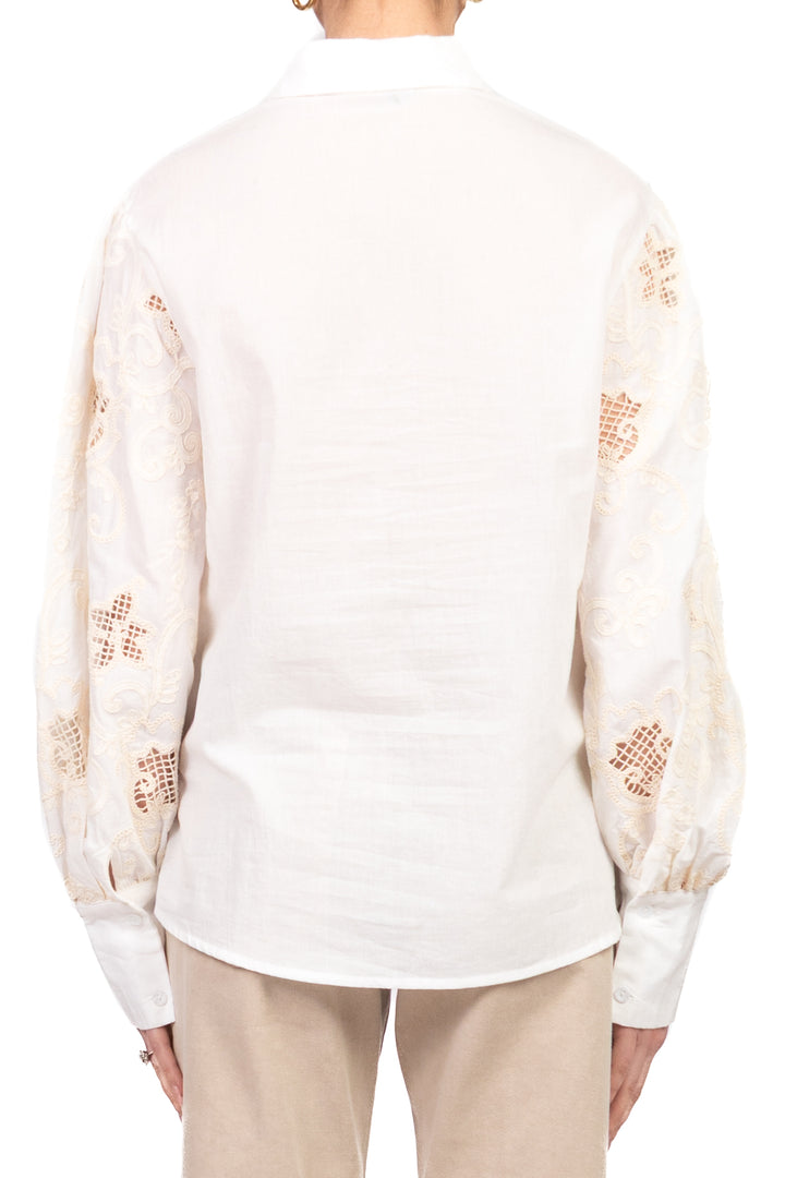 Have One - Camicia maniche pizzo san gallo  Art. CSS-Q158