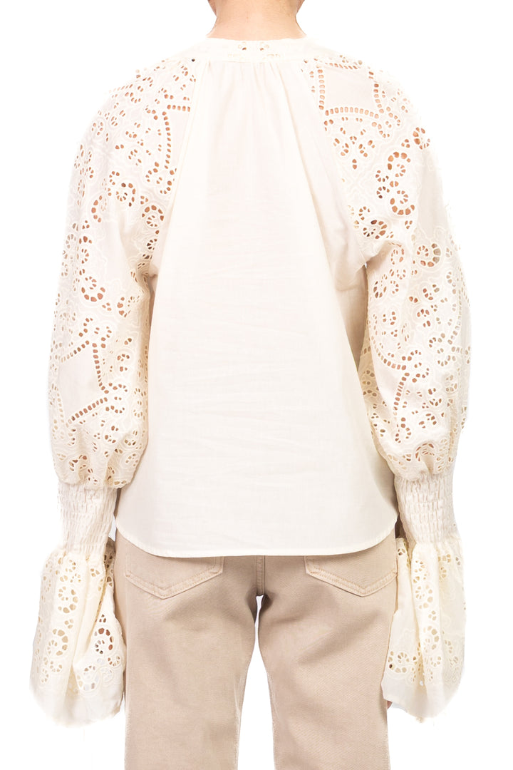 Tensione In - Camicia maniche pizzo san gallo Art. S26C793