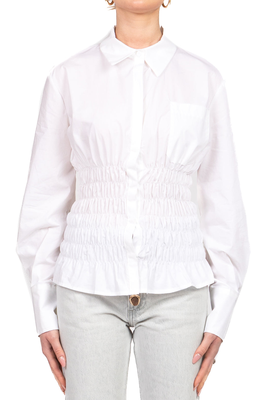 Tensione In - Camicia arricciata Art. EU1099