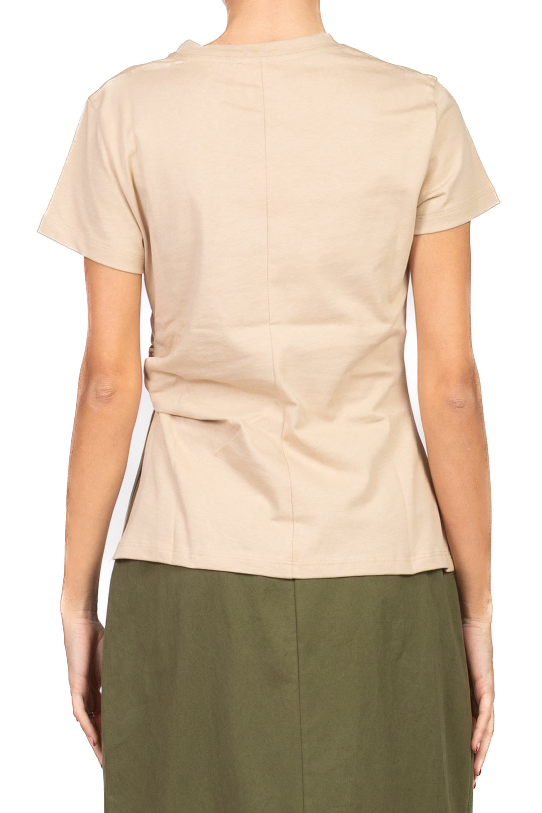 Vicolo - T-shirt mezza manica con drappeggio Art. UAB0042