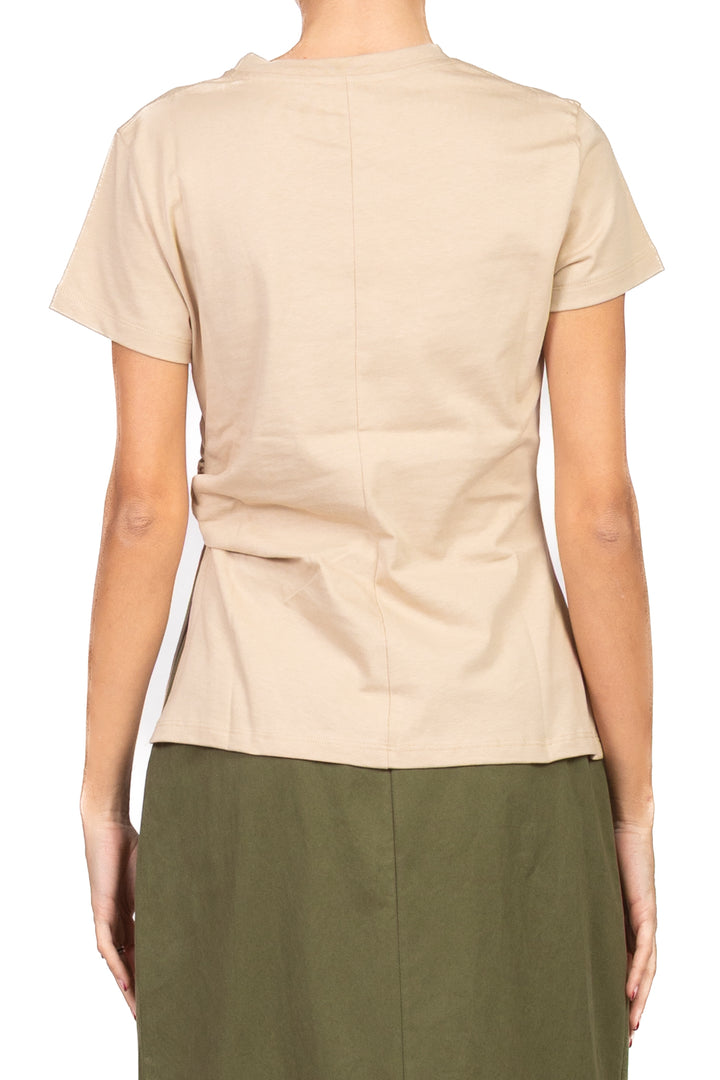 Vicolo - T-shirt mezza manica con drappeggio Art. UAB0042
