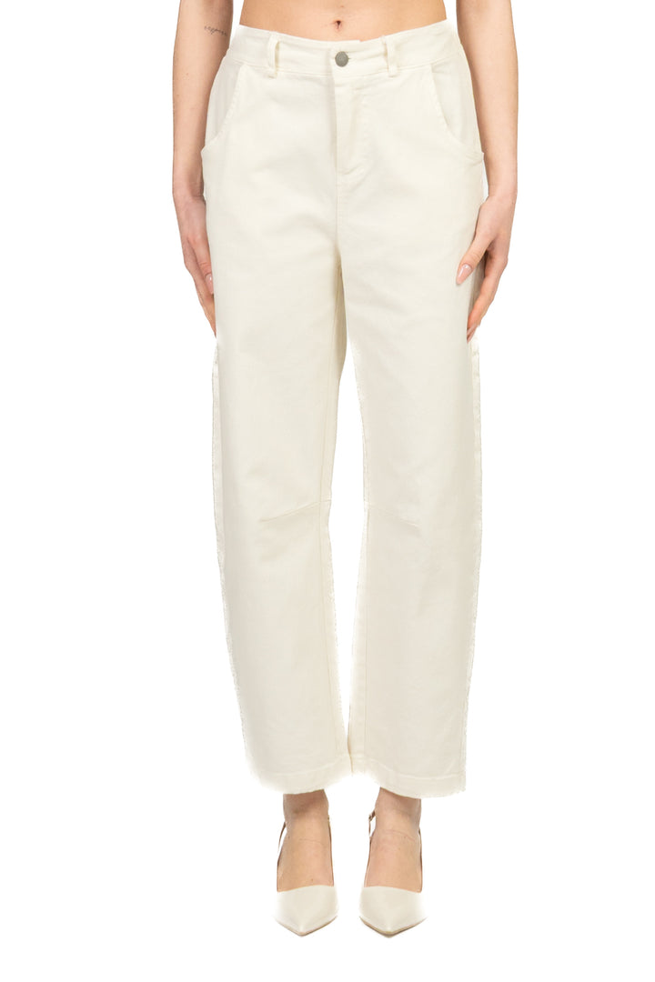 Tensione In - Pantalone barrel in denim Art. 52303