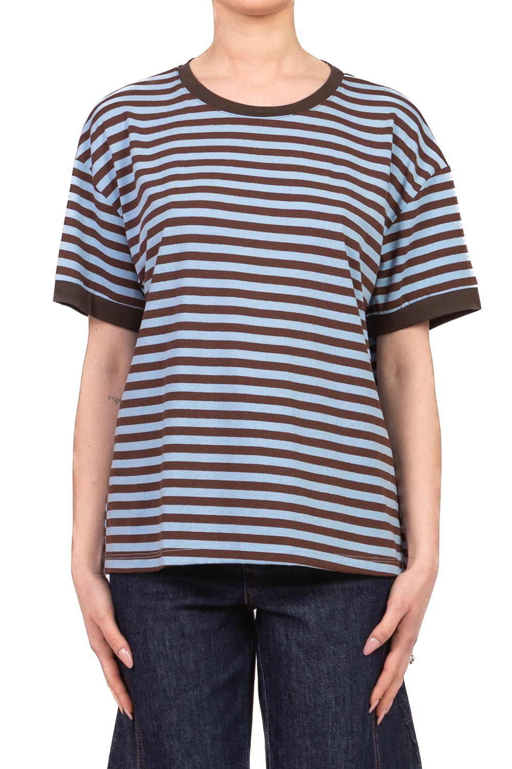 Tensione In - T-shirt a righe Art. 26M4121
