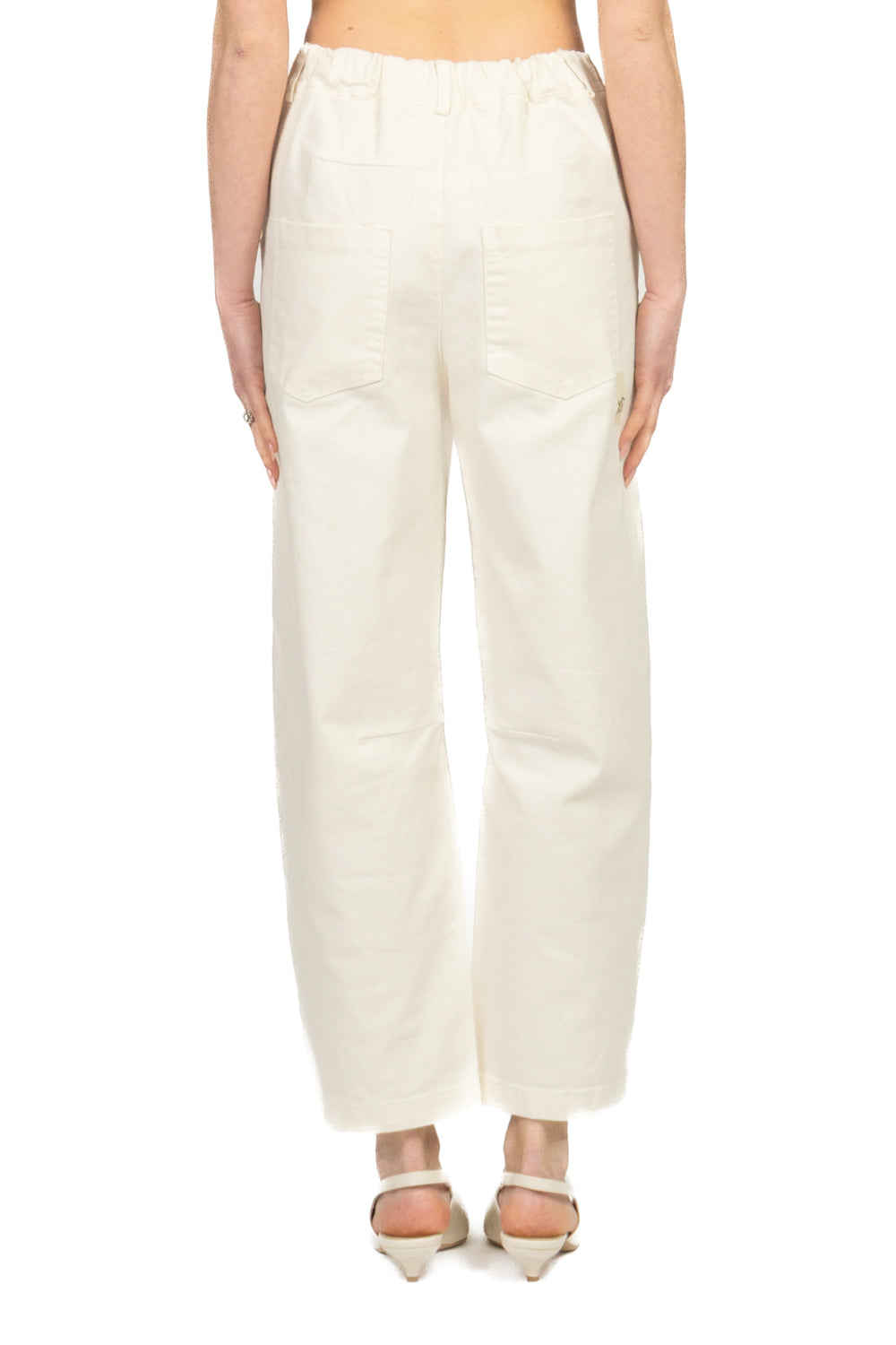 Tensione In - Pantalone barrel in denim Art. 52303