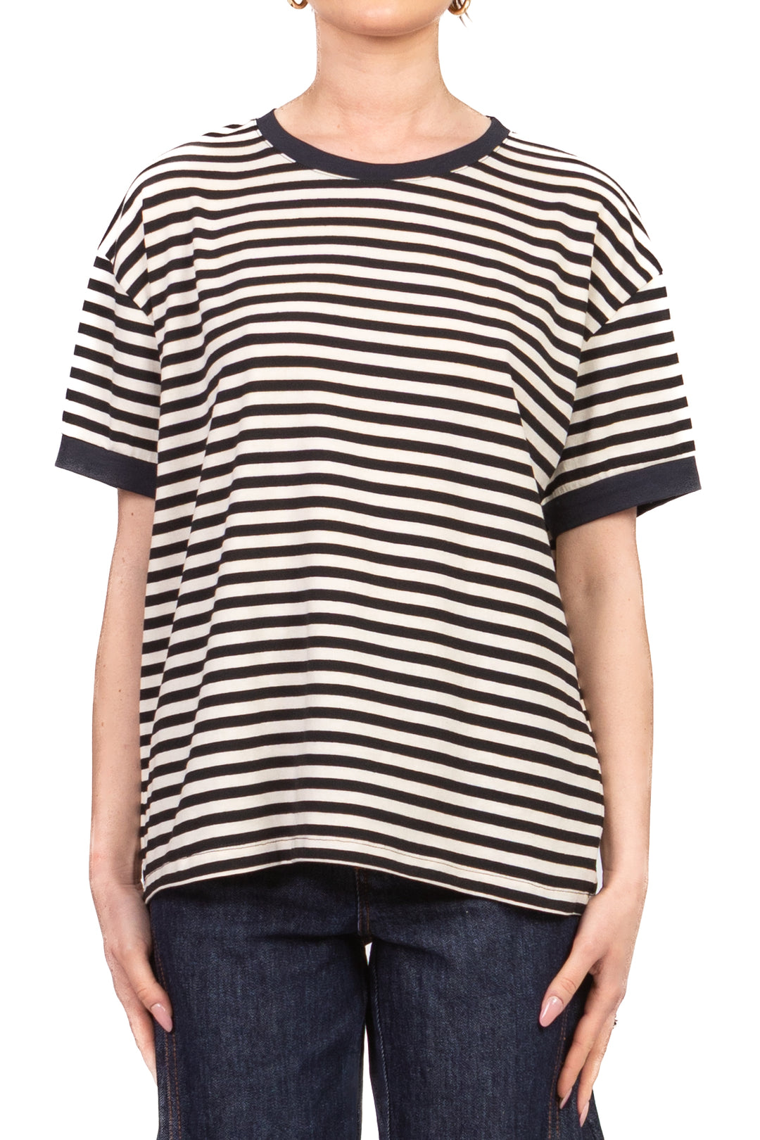 Tensione In - T-shirt a righe Art. 26M4121